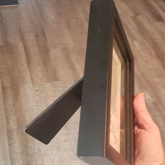 New View 5x7 shadowbox picture frame for engagement ring & photo - Picture 4 of 8